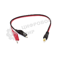 Кабель с разъемами DC 5.5х2.1 мм папа на зажимы типа 