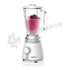 Блендер настольный Centek CT-1326 600 Вт, 2 скорости + импульс, чаша 1,5 Л с ручкой и мер. разметкой Блендер настольный Centek CT-1326 600 Вт, 2 скорости + импульс, чаша 1,5 Л с ручкой и мер. разметкой