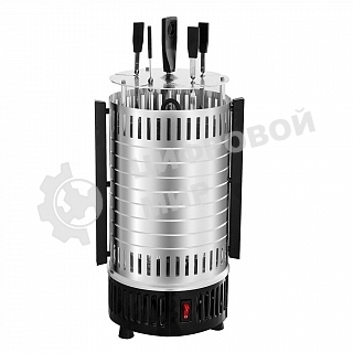 Шашлычница Delta DL-6700: 1000Вт, 5 шампуров,метал.нагрев.элемент (6)