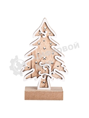 Деревянная фигурка с подсветкой 