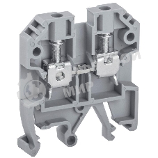 Клемма винтовая КВИ-4 мм2 серая YZN30-004-K03 IEK