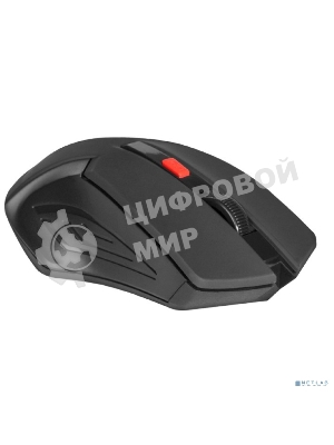 Мышь беспроводная Defender Accura MM-275 красный, 1600 dpi, радиоканал, USB, кнопки - 6