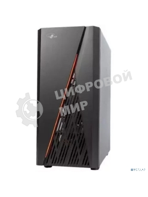 Компьютерный корпус ATX Eurocase A39 ARGb черный без БП закаленное стекло USB 3.0