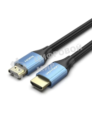 Кабель Vention HDMI High speed v2.0 with Ethernet 19M/19M - 0.75м