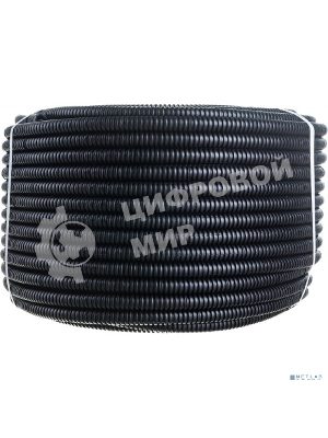 Труба гофрированная ПНД ЭРА (черный) d 16 мм с зонд. легкая 100 м (30)