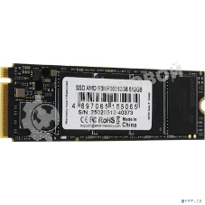 Накопитель SSD AMD Radeon R3MP30512G8, 512Gb, PCIe 3.0 x4, M.2 2280, NVMe, R/W 3300/2200