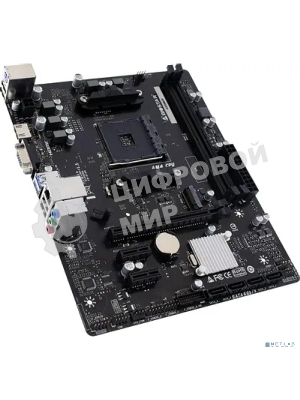 Материнская плата Biostar A520MHP, AM4, AMD A520, 2xDDR4, 4xSATA, 1xM.2, 1xPCI-E 3.0 x16, 2xPCI-E x1, 1xHDMI, 1xVGA, 1x 1Gb LAN, 2xUSB-A 3.2 Gen 1, 4xUSB-A 2.0, 3x3.5 мм, 7.1, Micro-ATX