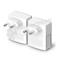 Сетевой адаптер TP-Link TL-PA4010KIT AV600 Nano Powerline Ethernet Adapter Starter Kit, Ultra Compact Size, 500Mbps Powerline Datarate,10/100Mbps Fast Ethernet, HomePlug AV, Green Powerline,Plug and Play, Twin Pa
