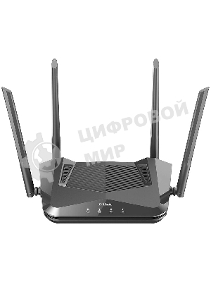 Двухдиапазонный гигабитный Wi-Fi 6 маршрутизатор D-Link DIR-X1530/RU/A1A AX1500 (466526)