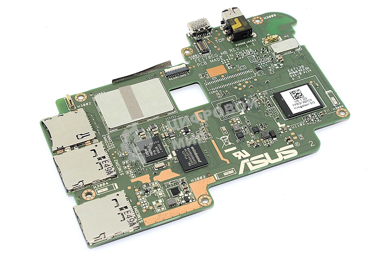 Материнская плата для Asus FE170CG 1x8Gb инженерная (сервисная) прошивка