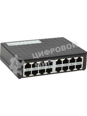 Коммутатор неуправляемый 16-портовый ORIGO OS1116/A1A 10/100 Мбит/с