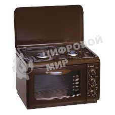 Плита комбинированная Gefest ПГЭ 120 К19 коричневый, конфорок 2 газовых, духовка 18 л, 55 см x 40 см x 39 см