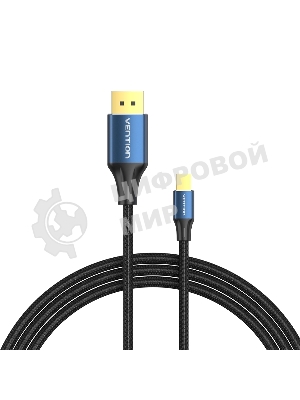 Кабель Vention DisplayPort v1.4 20M/Mini DP M - 1.5м