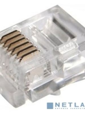 Телефонный разъем Rexant RJ-12(6P6C)