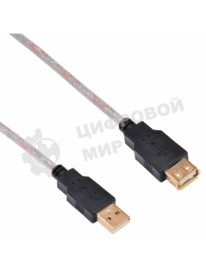 Кабель Buro USB2.0-AM-AF-S A(m)/a(f)