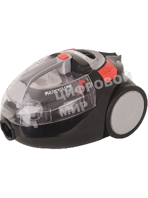 Пылесос Hyundai HYV-C3077 черный, 380/2000 Вт, уборка сухая, пылесборник контейнер 1.5 л