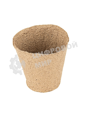 Горшочек для рассады, 80х80 мм, торфяной, 5 шт. Россия