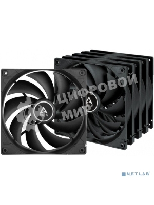 Вентиляторы для корпуса ПК Arctic F14 Black Value Pack Black 5 штук (ACFAN00233A) (703239)