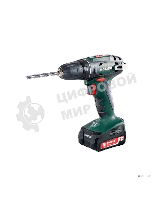 Дрель-шуруповерт Metabo BS 14.4 602206550, 14,4 В, 1,5 Ач, 40 Нм, щеточный