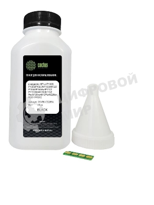 Тонер Cactus CS-RK-CE285A черный туба 85гр. с чипом для принтера HP LJ P1005/M1120/P1606w; Pro M125nw/M127fw/