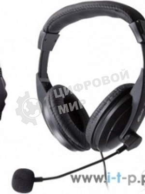 Наушники Ritmix RH-524M Диам дин:40 мм,Частот хар-ка:20-20 КГц,Сопр:32 Ом,Чувст:105 дБ+/-3дБ,Чувст мик:-58дБ+/-3дБ,Разъем:3,5мм+3,5мм,кабель 2 м+/-0,3м,в комплекте рег громк