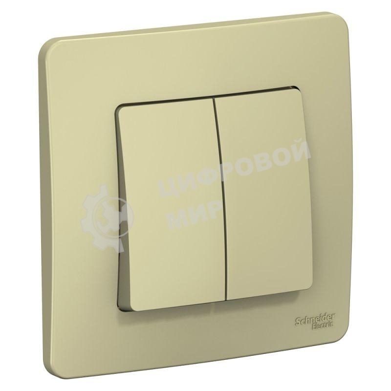 Выключатель 2-кл. СП Blanca (сх.5) 10А 250 В беж. SchE BLNVS010507