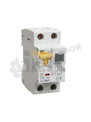 Выключатель автоматический дифференциального тока IEK MAD22-5-063-C-100 АВДТ 32 C63 100мА