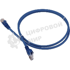 Патч-корд LANMASTER LAN-PC45/U6-2.0-BL вилка RJ-45-вилка RJ-45 Cat.6 2м синий LSZH (уп.:1шт)