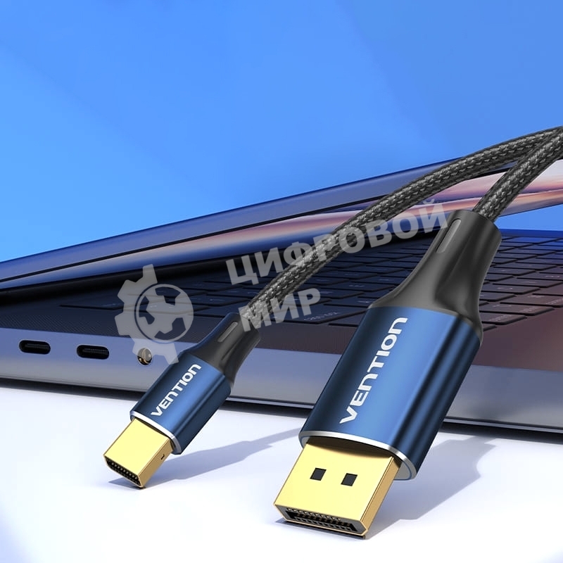 Кабель Vention DisplayPort v1.4 20M/Mini DP M - 1.5м