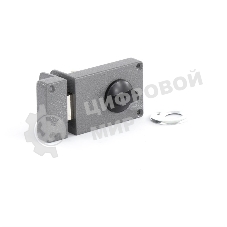 Замок накладной Сибртех ЗН-6, цилиндровый