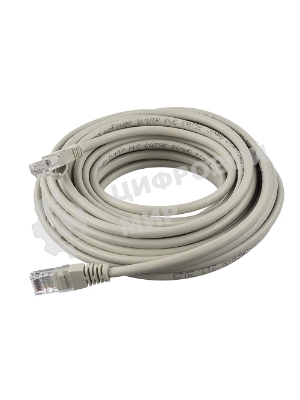 Кабель GoPower PATCH RJ-45(M)-RJ-45(M) 00-00029038 10M серый