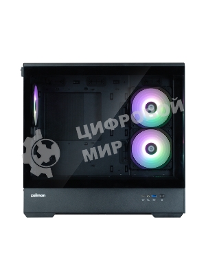 Компьютерный корпус ZALMAN P30 V2, MATX, черный, WINDOW, 2x3.5