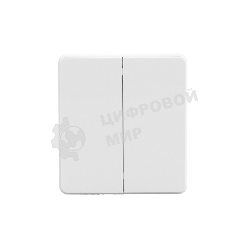 Выключатель Kranz ROUND 2 кл 10А с/у перламутр