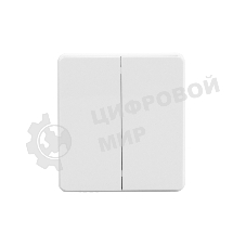 Выключатель Kranz ROUND 2 кл 10А с/у перламутр