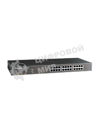Коммутатор сетевой TP-Link SMB TL-SF1024 Коммутатор 24-port 10/100M Switch, 1U 19-inch rack-mountable steel case
