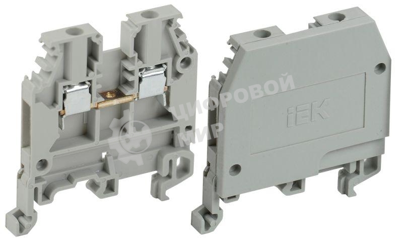 Зажим наборный ЗНИ-2.5кв.мм (JXB24А) сер. IEK YZN10-002-K03