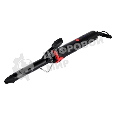 Щипцы для завивки волос Starwind SHS 7044 черный/красный, 19 мм, 200 °C, 1 режим