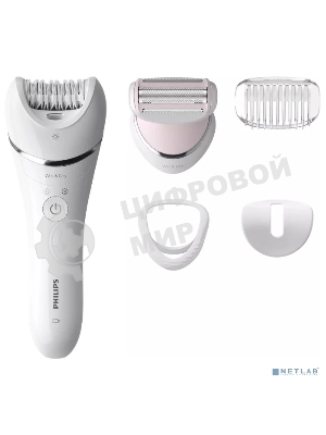 Эпилятор Philips скорости, широкая головка, Wet&Dry, беспроводной