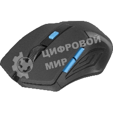 Мышь беспроводная Defender Accura MM-275 синий, 1600 dpi, радиоканал, USB, кнопки - 6