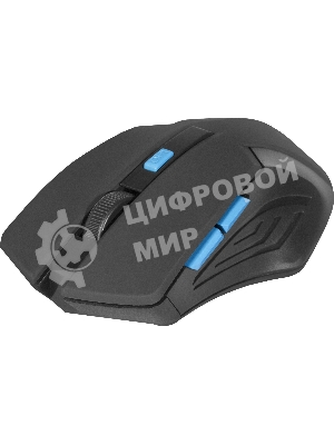 Мышь беспроводная Defender Accura MM-275 синий, 1600 dpi, радиоканал, USB, кнопки - 6
