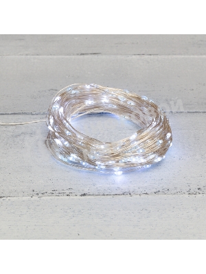 Гирлянда Роса с трансформатором 50 м, 500 LED, белое свечение Neon-night