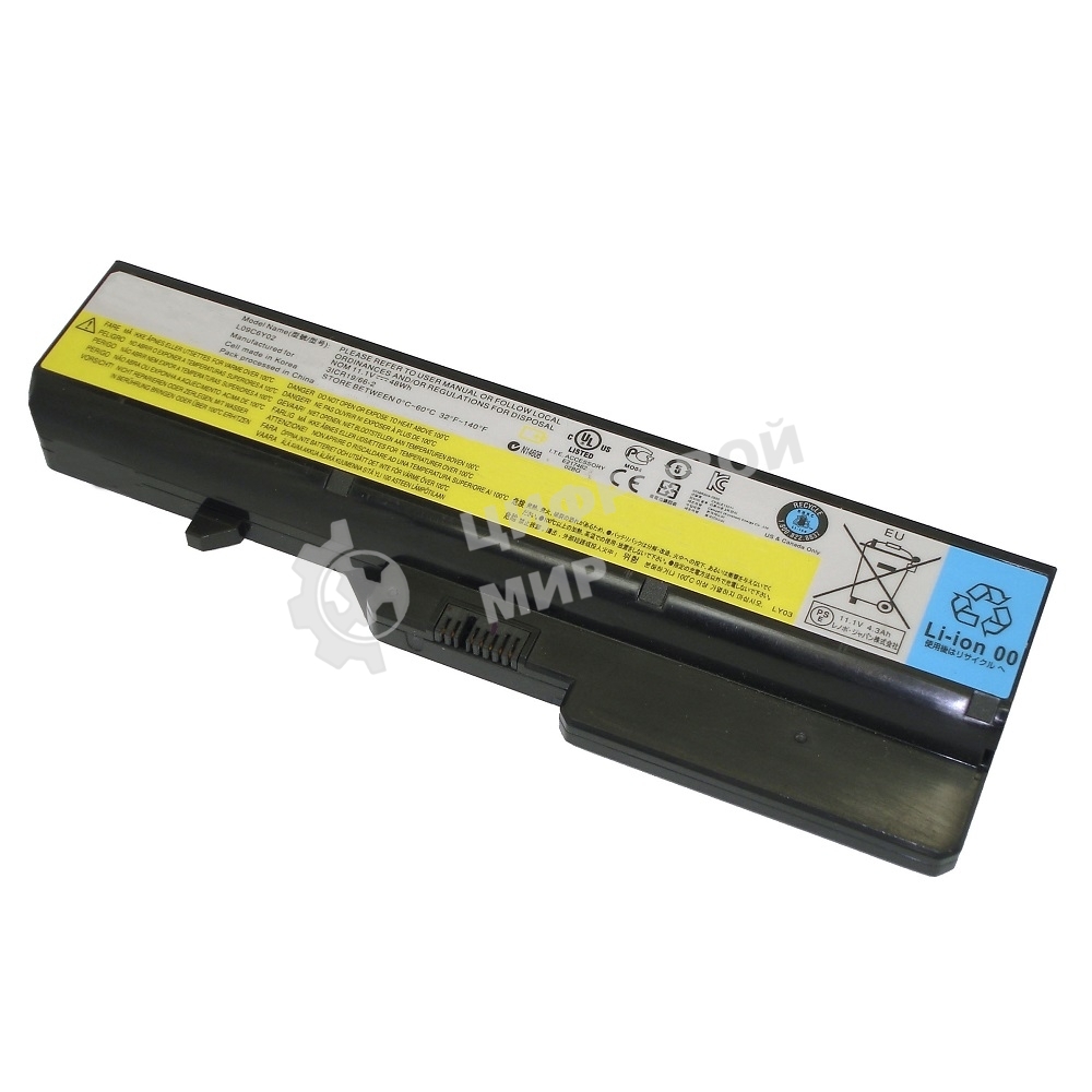 Аккумуляторная батарея для ноутбука Lenovo IdeaPad G565 48Wh черный