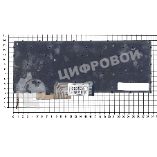 Клавиатура для ноутбука MSI GS32 GS30 GS43 GS40 черная с подсветкой