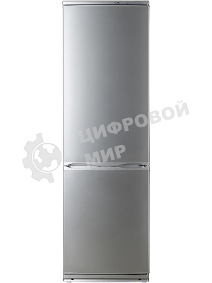 Холодильник Atlant ХМ-6024-080 серебристый двухкамерный 246/101л морозилка снизу