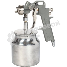Краскопульт пневматический PATRIOT LV 162В. н/б 1,0 л, сопло 1,5 мм,141- 200 л/мин, быстросъем 1/4
