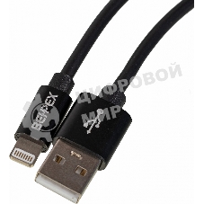 Кабель USB (m)-Lightning (m) 2м черный