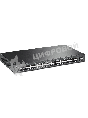 Коммутатор TP-Link TL-SG3452XP 48G 4SFP+ 48PoE+ 500W управляемый