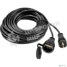 Удлинитель-шнур RC 315, 20 м, 3700 Вт, 1 гнездо, IP44, КГ 3х1,5 мм2, STAYER