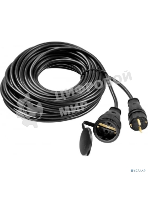 Удлинитель-шнур RC 315, 20 м, 3700 Вт, 1 гнездо, IP44, КГ 3х1,5 мм2, STAYER
