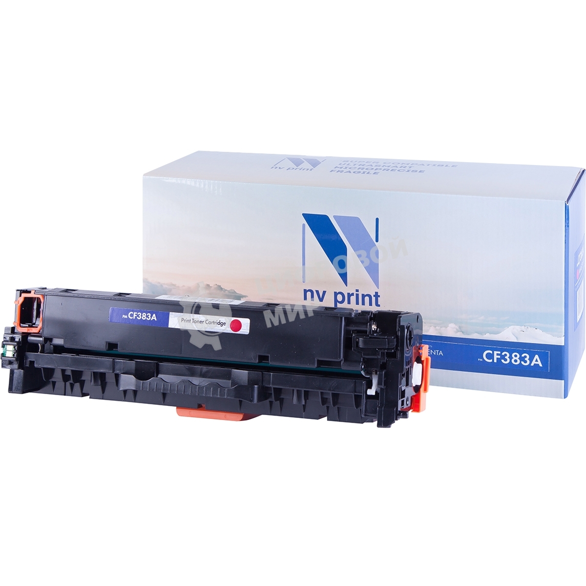 Картридж лазерный NVPrint совместимый HP CF383A Magenta для CLJ Pro MFP M476 (2700k)